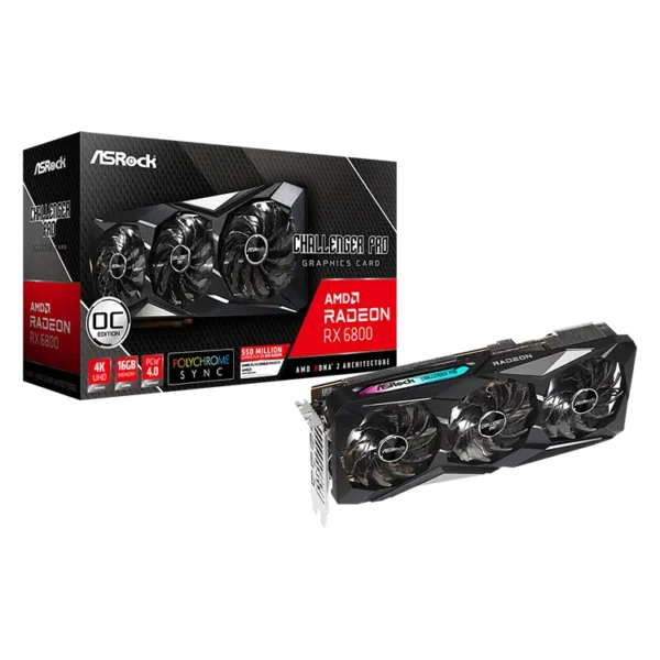 Asrock AMD Radeon RX 6800 Challenger Pro 16G OC