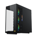 XIGMATEK CUBI II Type C ARGB 7xARGB Fans Gaming Case + XIGMATEK THOR T850M V3 750W 80+ Bronze ATX 3.1 PCIE 5.1 Full Modular Power Supply - Image 5