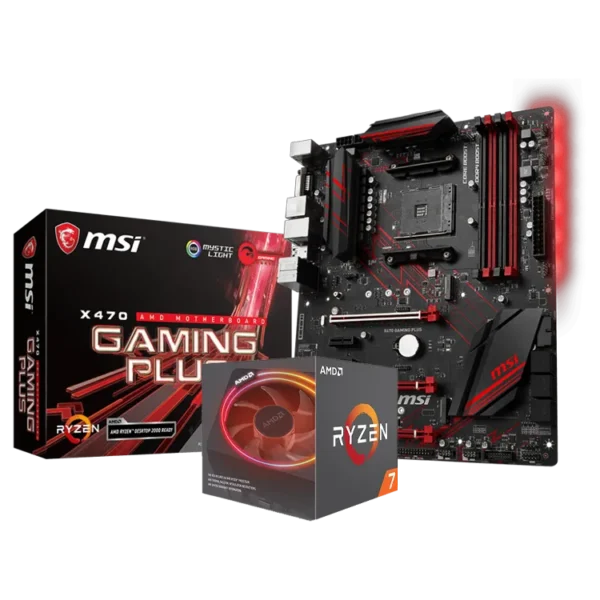 BUDGET RENDER | RYZEN 7 2700X + MSI X470 GAMING PLUS
