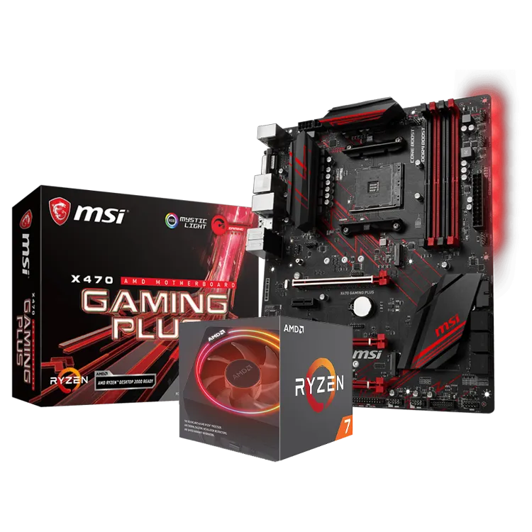 BUDGET RENDER | RYZEN 7 2700X + MSI X470 GAMING PLUS