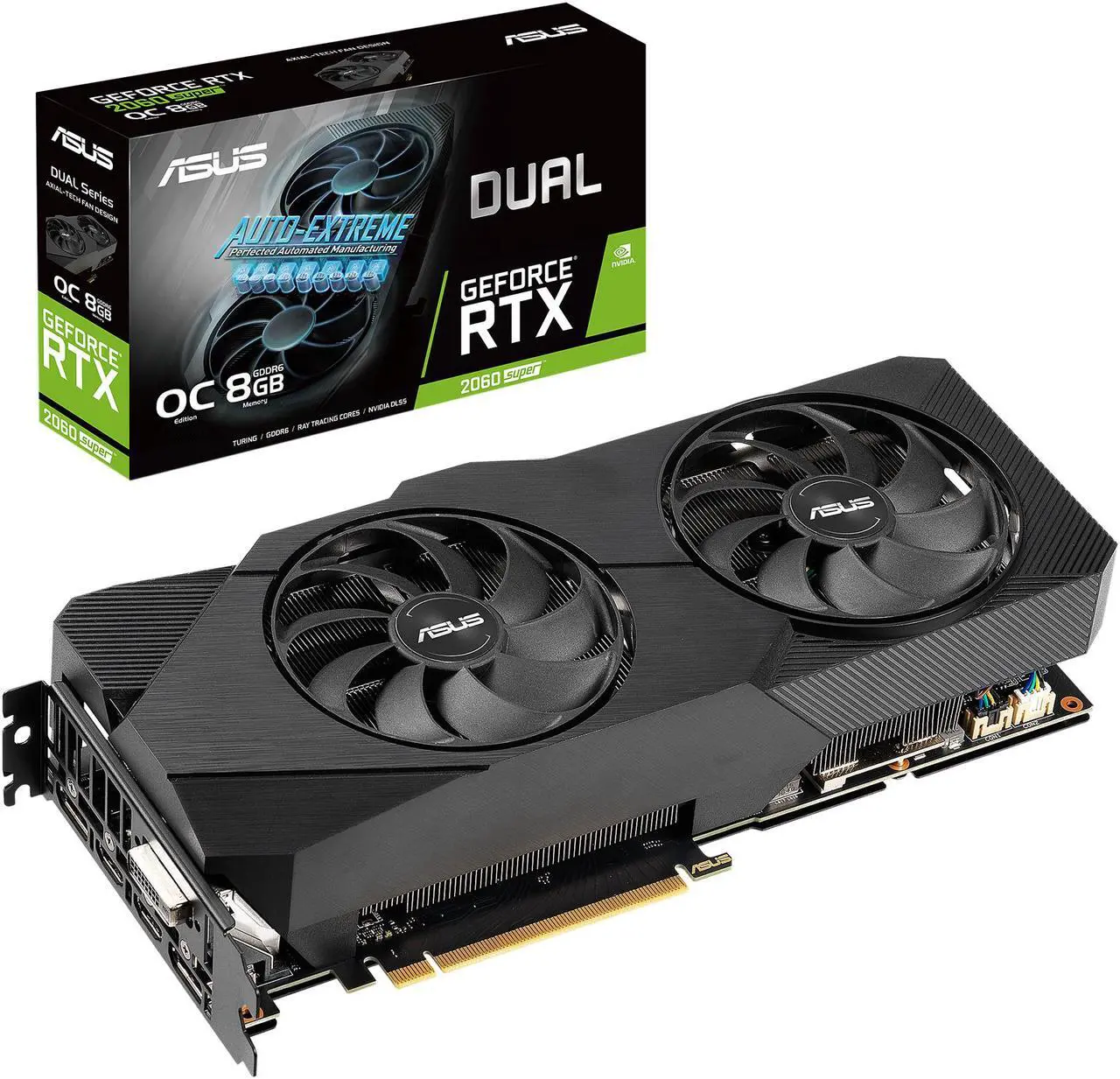 ASUS DUAL GeForce RTX 2060 SUPER EVO V2 OC Edition 8GB GDDR6 NVIDIA Graphics Card