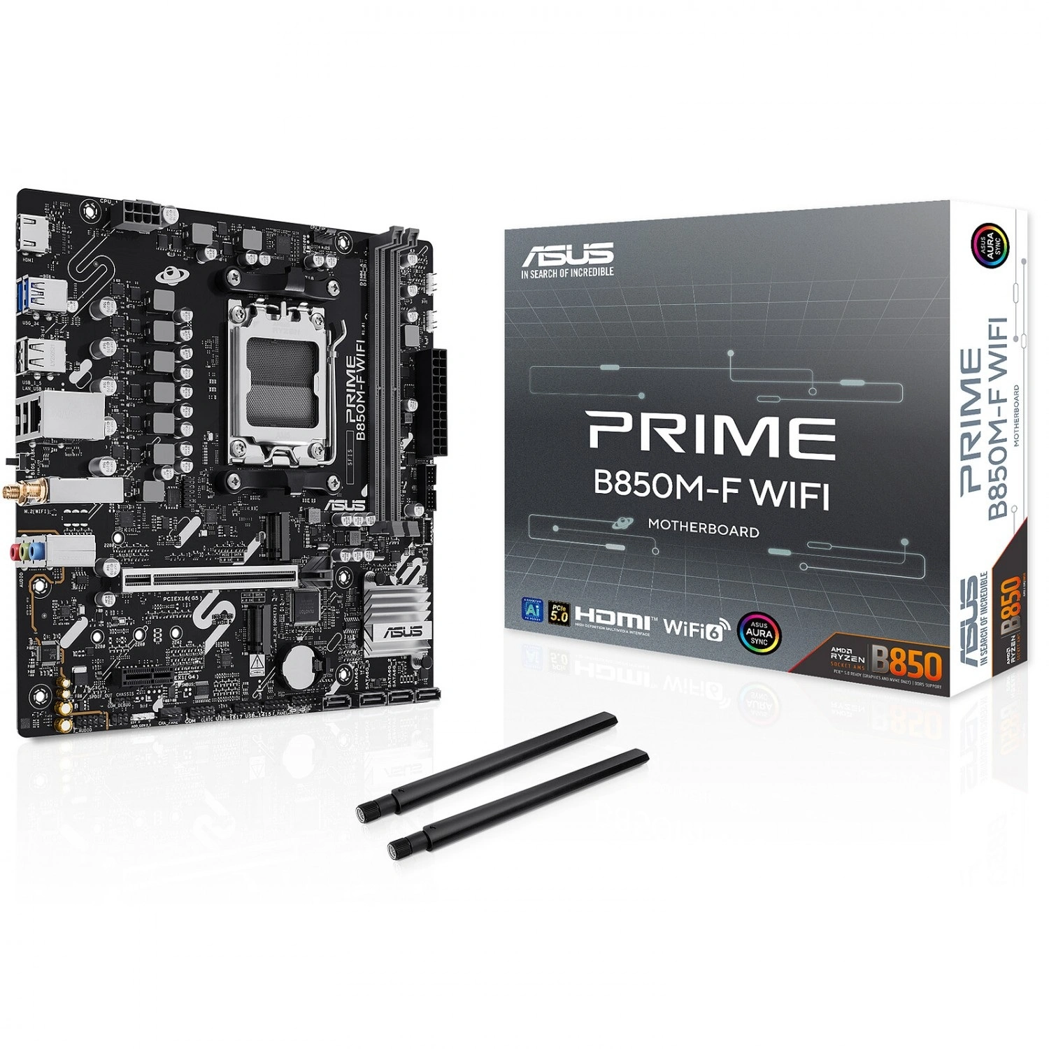ASUS PRIME B850M-F WIFI AM5 AMD Motherboard﻿