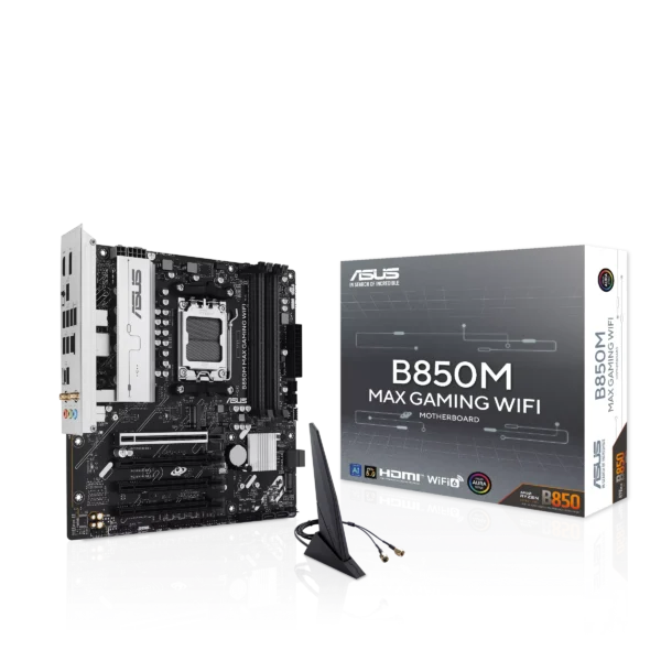 ASUS PRIME B850M MAX GAMING WIFI AM5 AMD Motherboard﻿