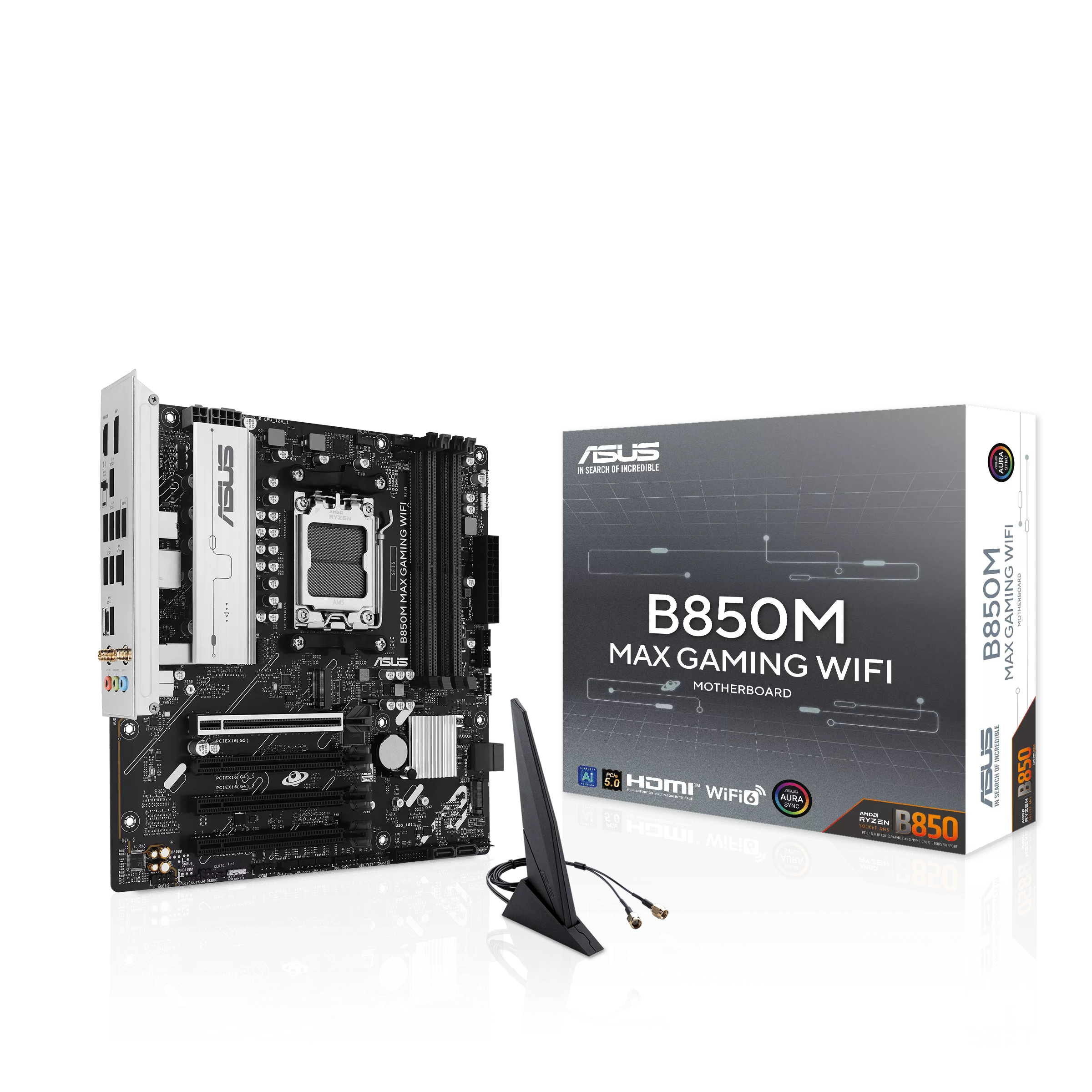 ASUS PRIME B850M MAX GAMING WIFI AM5 AMD Motherboard﻿