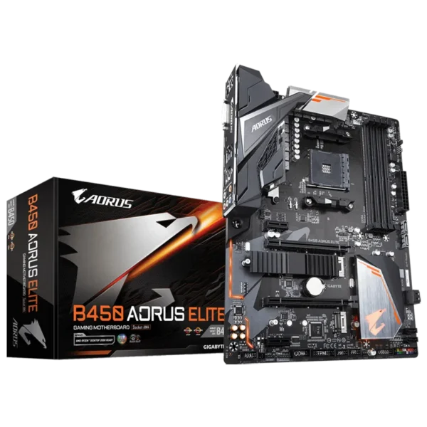 GIGABYTE B450 AORUS Elite AM4 AMD MOTHERBOARD