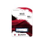 Kingston 1TB NV3 3D NAND PCIe 4.0 Gen 4x4 Up to 6000 MB/s NVMe Internal Solid State Drive SSD