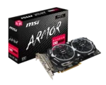 MSI AMD Radeon RX 580 ARMOR 4G OC GDDR5 Graphics Card