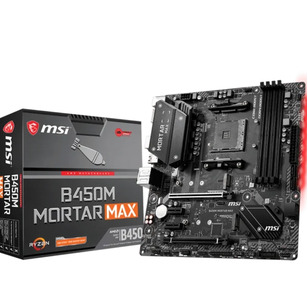 MSI B450M MORTAR MAX AMD AM4 Motherboard