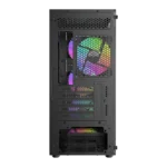 Ocypus Gamma C50 Black ARGB 4-Fans Mid Tower Case + Ocypus Gamma P650 650W 80+White - Image 3