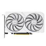 ASUS Dual AMD Radeon RX 9060 XT 16GB GDDR6 Gaming Graphics Card - White - Image 2