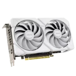 ASUS Dual AMD Radeon RX 9060 XT 16GB GDDR6 Gaming Graphics Card - White - Image 3