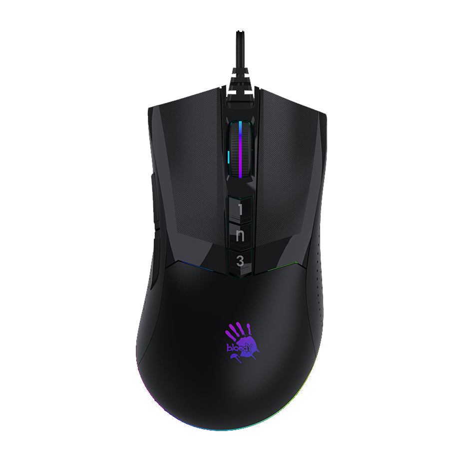Bloody W90 PRO RGB Gaming Mouse – 16,000 DPI – 2,000 Hz Report Rate