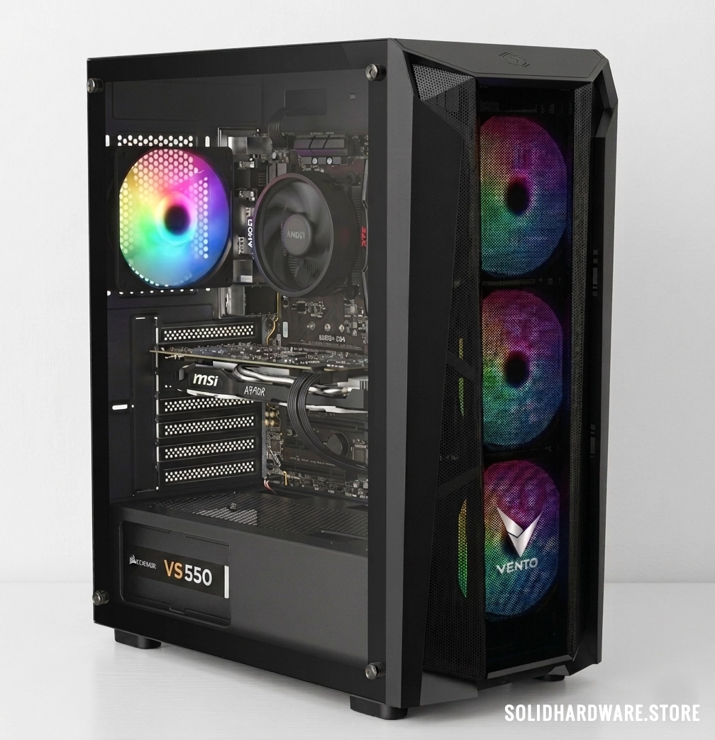 Mini Armor | Ryzen 3 3100 + RX 580 Build