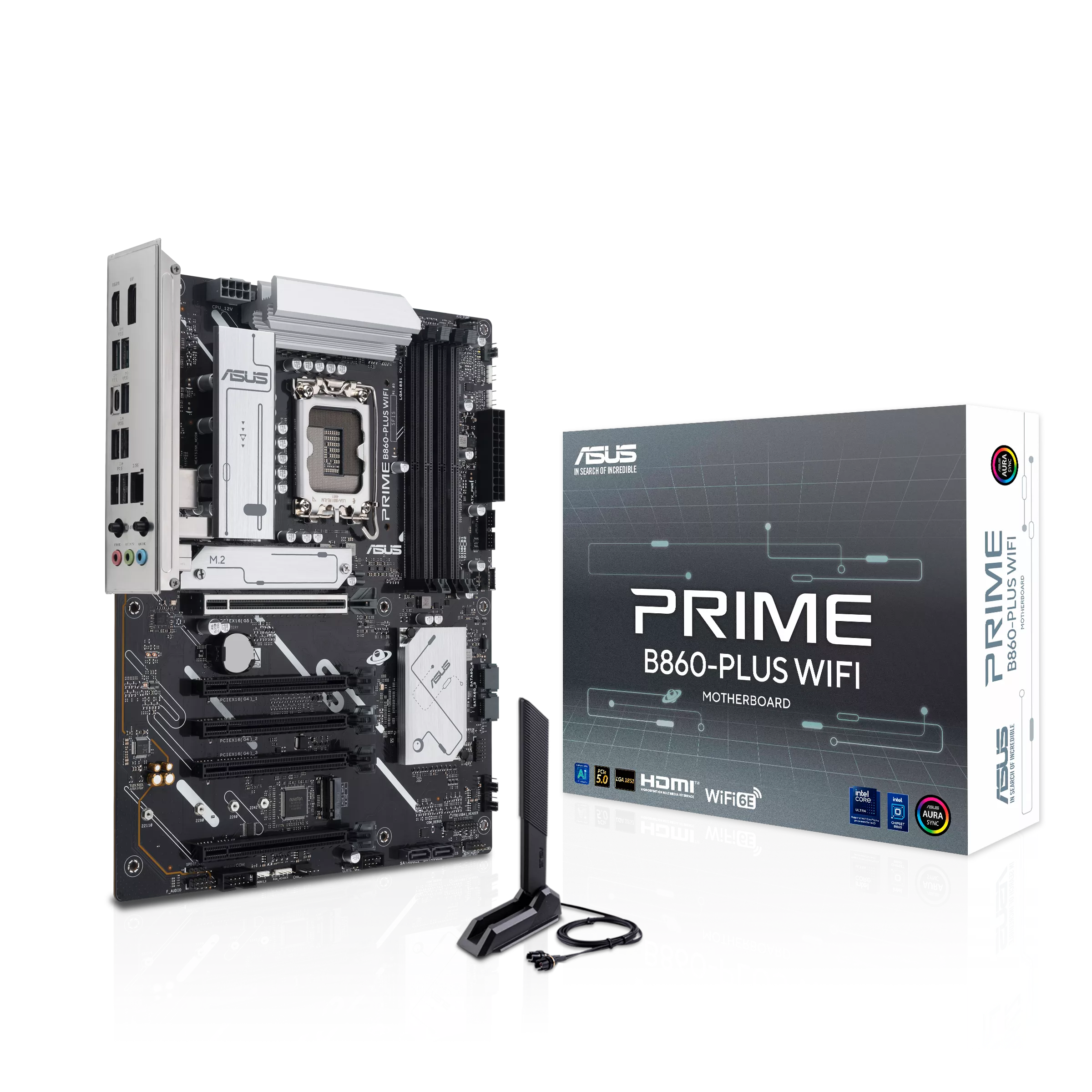 ASUS PRIME B860-PLUS WIFI (1) ASUS PRIME B860-PLUS WIFI LGA1851 Intel Motherboard - Image 1