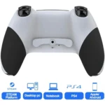 COUGAREGY T28 Vibration Wireless Controller Dualshock for PC/PS4/PS5 - White - Image 2