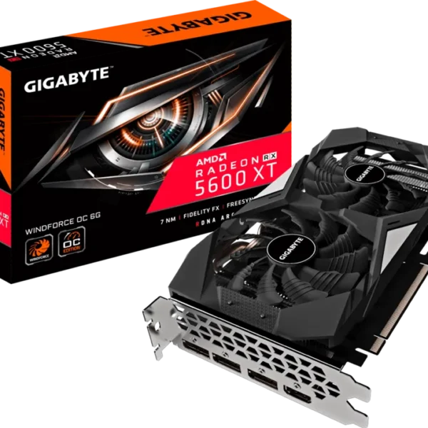 GIGABYTE AMD Radeon RX 5600 XT WINDFORCE OC 6GB GDDR6 Graphics Card