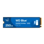 Western Digital 250GB WD Blue SN580 NVMe PCIe Gen4 x4 SSD M.2 2280 up to 4000MB/s