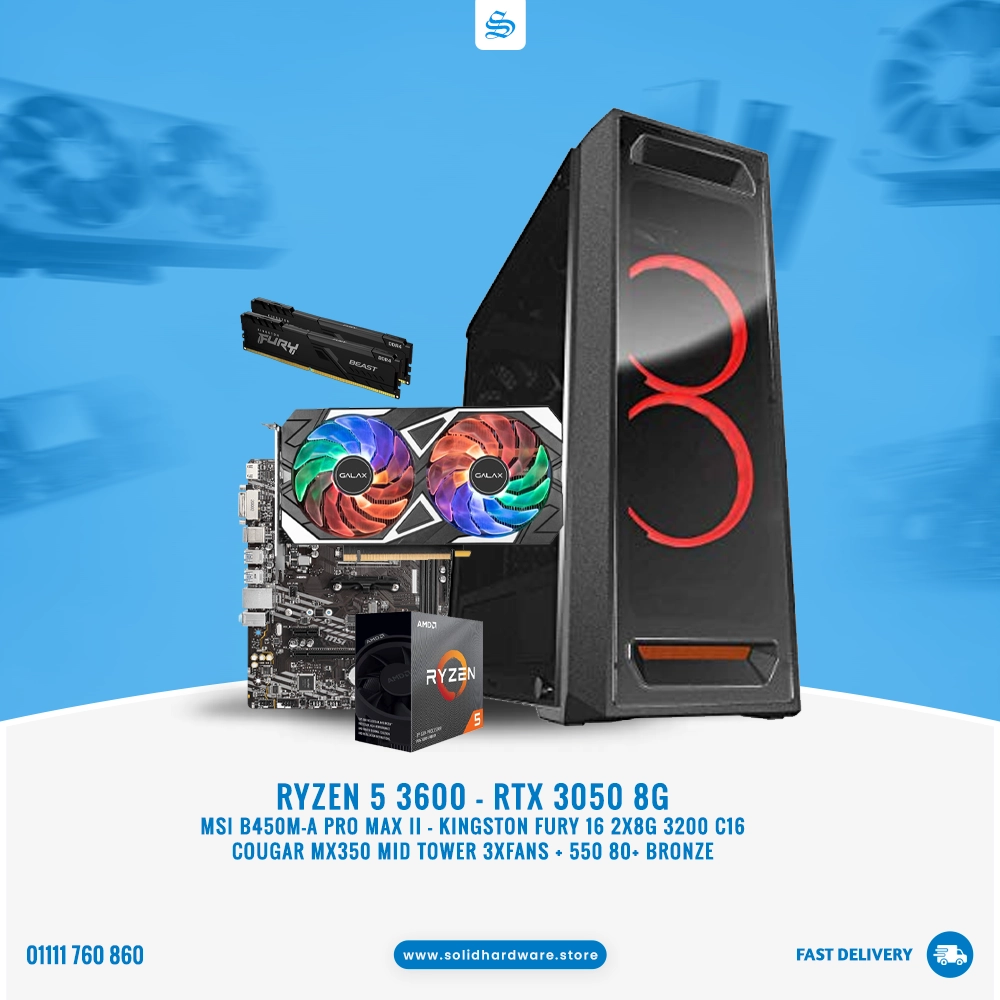 3600-3050-preowned copy Bundle Offers | Ryzen 5 3600 + RTX 3050 8G - Image 1
