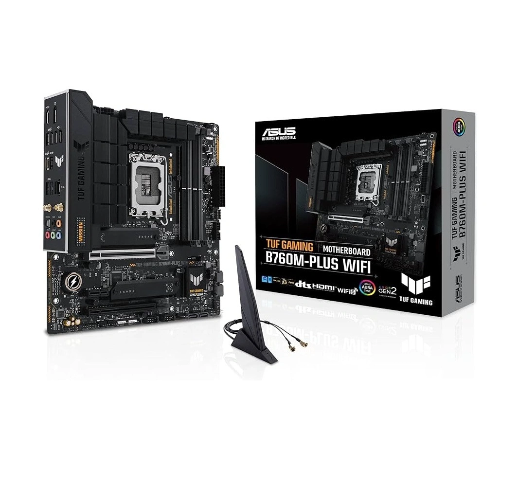 ASUS TUF GAMING B760M-PLUS WIFI PCIe 5.0 LGA 1700 Motherboard