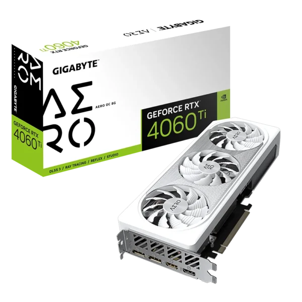 GIGABYTE GeForce RTX 4060 Ti AERO OC 8G NVIDIA Graphics Card