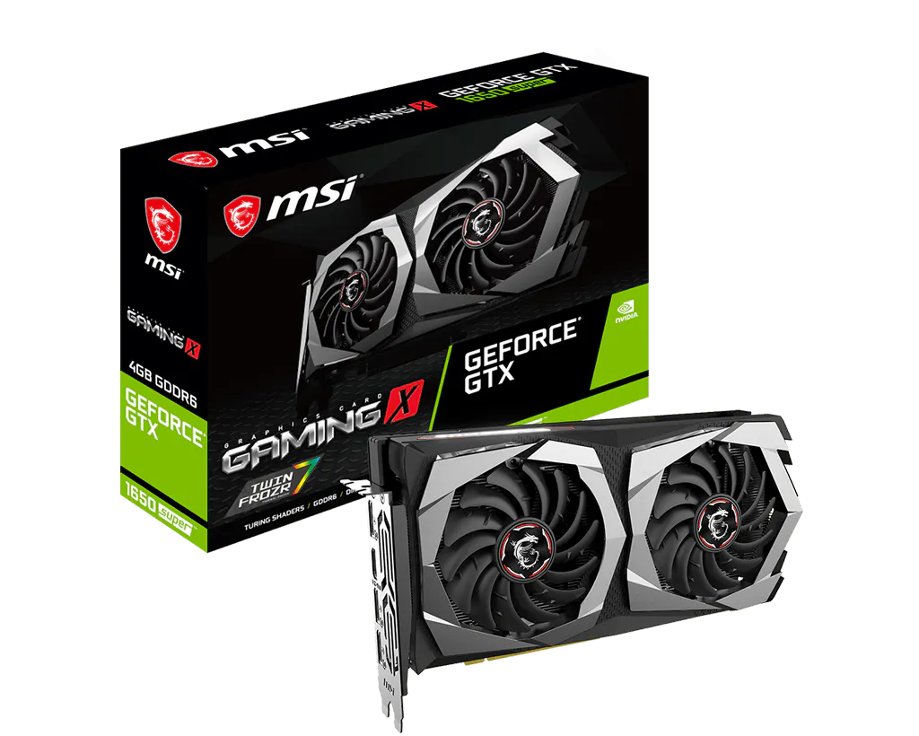 MSI GeForce GTX 1650 SUPER GAMING X 4GB GDDR6 NVIDIA Graphics Card