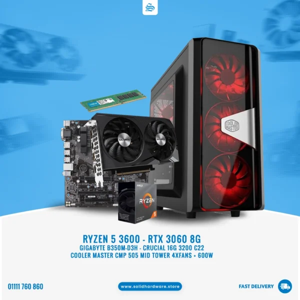Gaming Box | Ryzen 5 3600 + RTX 3060