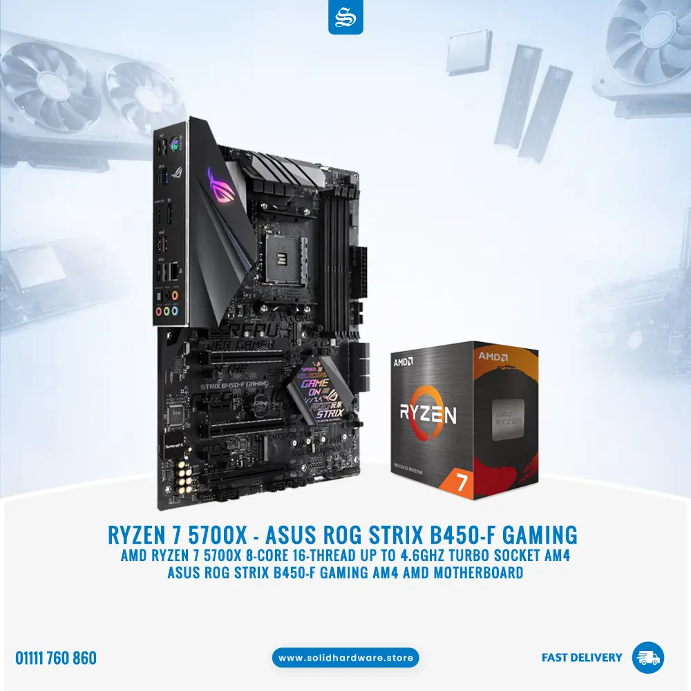 Bundle Offers | Ryzen 7 5700X + ROG STRIX B450-F GAMING