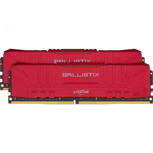 CRUCIAL BALLISTIX 16GB (2x8G) 3600MHz CL16 DDR4 Desktop Gaming Memory Kit-Red