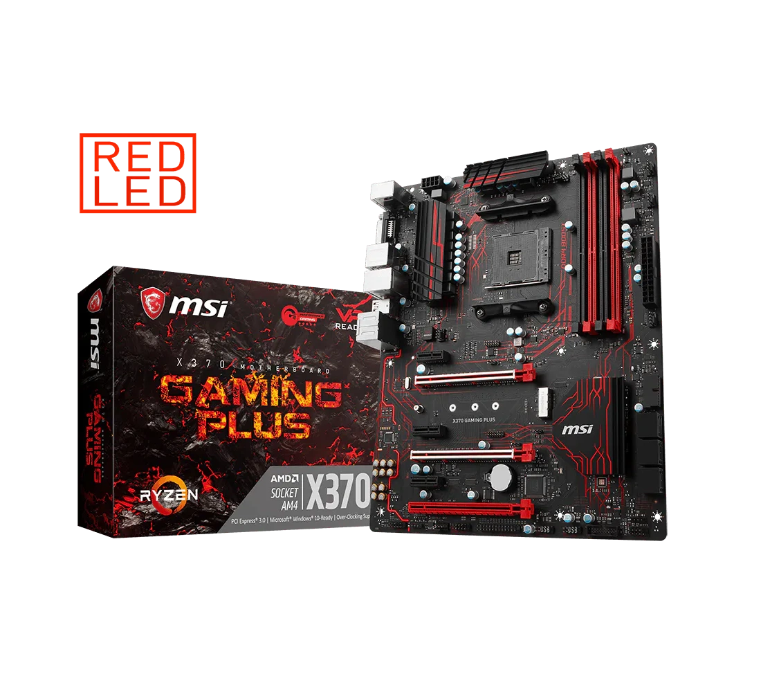 MSI X370 GAMING PLUS AM4 ATX AMD Motherboard