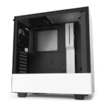 NZXT H510 White Mid Tower with Tempered Glass Window Gaming Case
