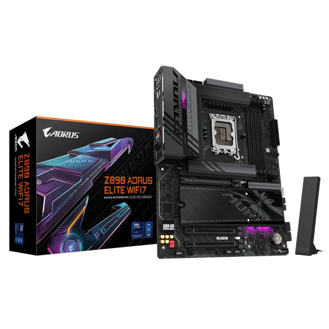 GIGABYTE Z890 AORUS ELITE WIFI7 DDR5 Intel Motherboard LGA 1851