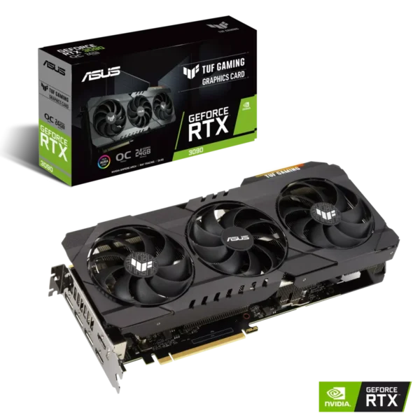 ASUS TUF Gaming GeForce RTX 3090 OC Edition 24GB GDDR6X NVIDIA Graphics Card