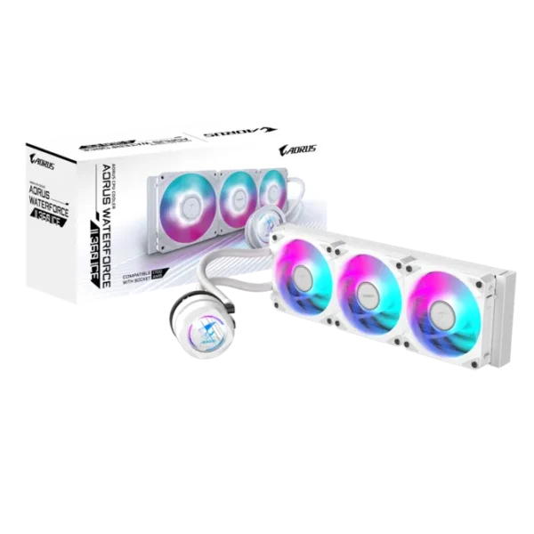 GIGABYTE AORUS WATERFORCE II 360 ICE ARGB AIO CPU Liquid Cooler
