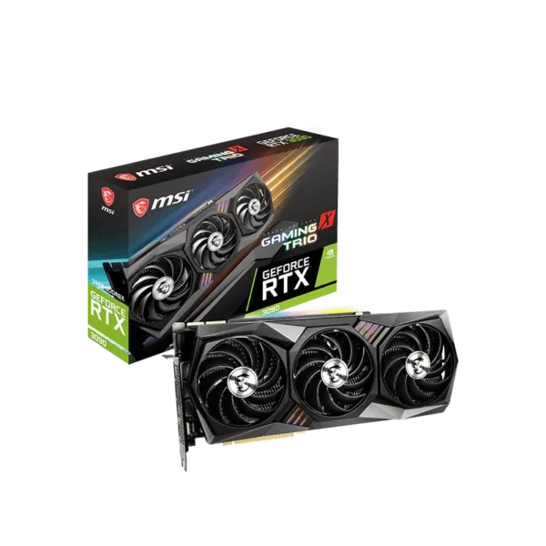 MSI GeForce RTX 3090 GAMING X TRIO 24GB GDDR6X NVIDIA Graphics Card