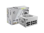 MSI MAG A850GL PCIE5 850W ATX 3.1, PCIe 5.1 80+GOLD WHITE Full Modular Power Supply