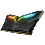 Team Night Hawk RGB 16GB (2x8GB) 3200MHz DDR4 CL16 Desktop Gaming Memory Module Ram - Black - Image 3