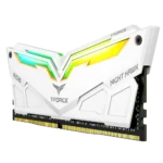 Team Night Hawk RGB 16GB (2x8GB) 3200MHz DDR4 CL16 Desktop Gaming Memory Module Ram - White - Image 3
