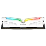Team Night Hawk RGB 16GB (2x8GB) 3200MHz DDR4 CL16 Desktop Gaming Memory Module Ram - White - Image 2