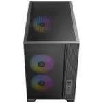 Antec FLUX M Case 6XPWM Fan ARGB Black Tempered Glass Compact MicroATX Gaming Case - Image 6